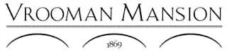 Text logo for Vrooman Mansion, established 1869.